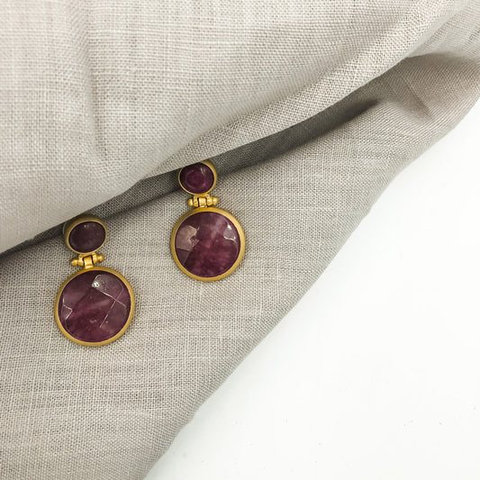 Agate Earrings